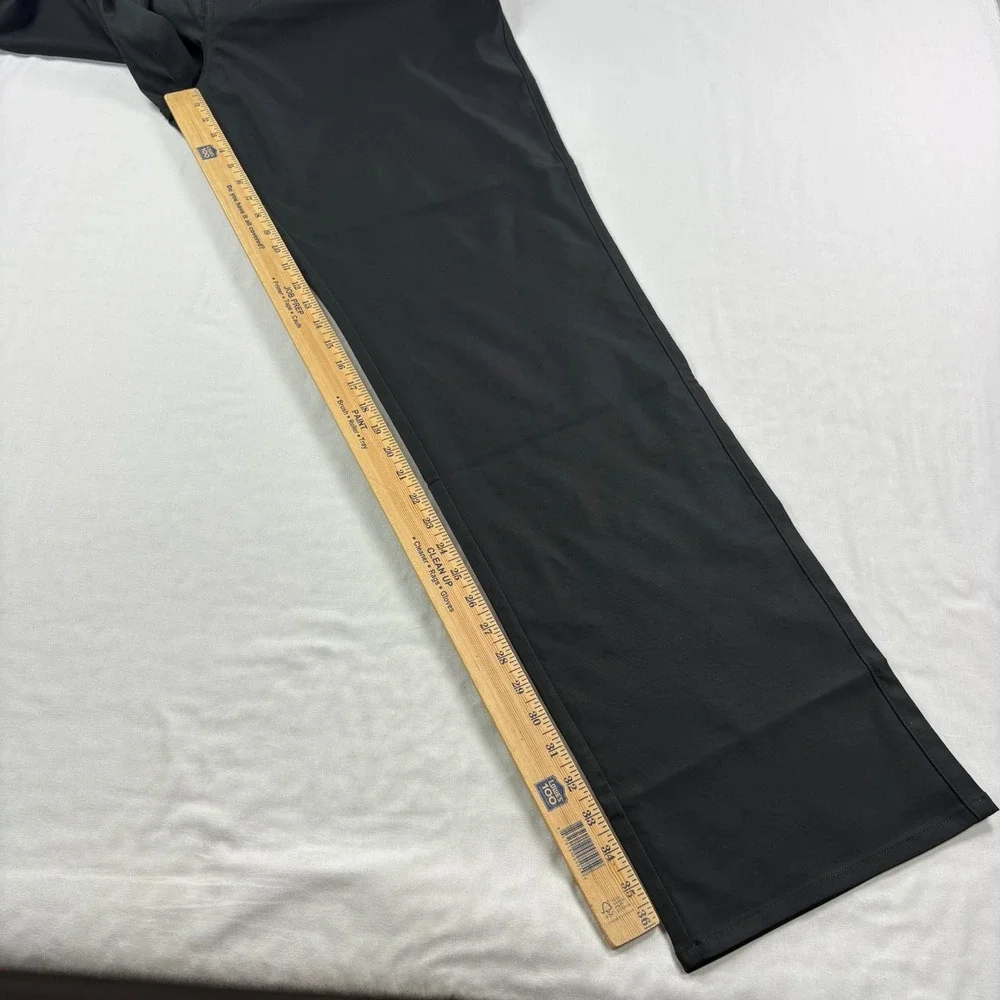 Peter Millar eb66 Pants Mens 42 Long Black Golf Stretch Performance NEW